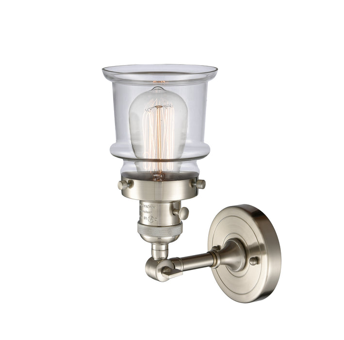 Innovations 203SW-SN-G182S One Light Wall Sconce, Brushed Satin Nickel