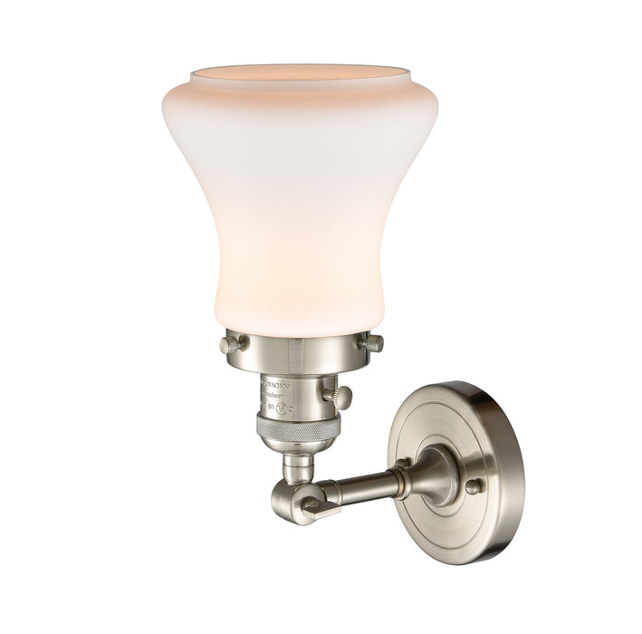 Innovations 203SW-SN-G191 One Light Wall Sconce, Brushed Satin Nickel