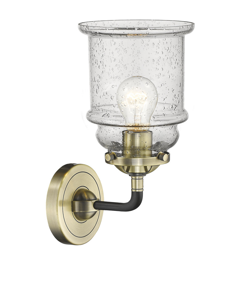 Innovations 284-1W-BAB-G184 One Light Wall Sconce, Black Antique Brass