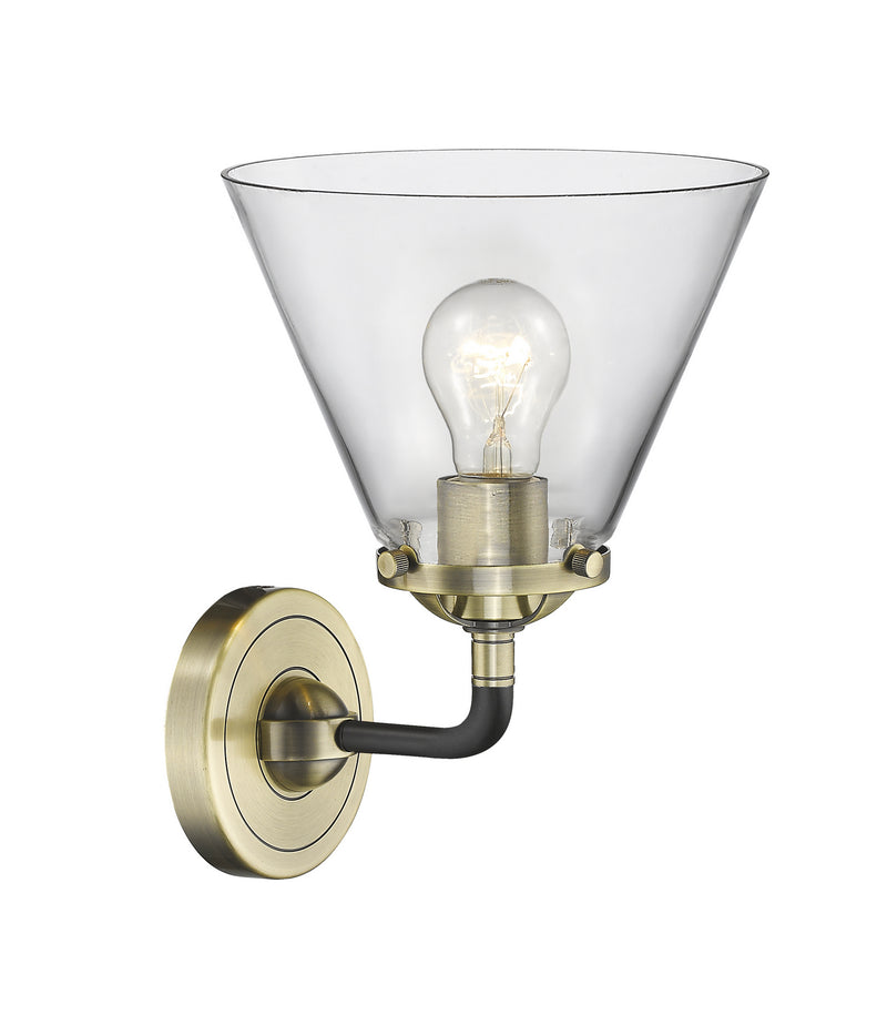 Innovations 284-1W-BAB-G42 One Light Wall Sconce, Black Antique Brass