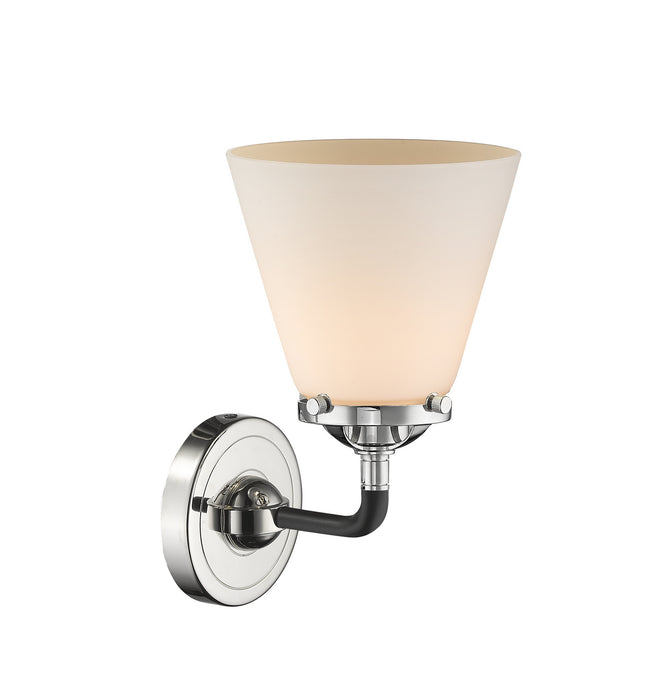 Innovations 284-1W-BPN-G61 One Light Wall Sconce, Black Polished Nickel