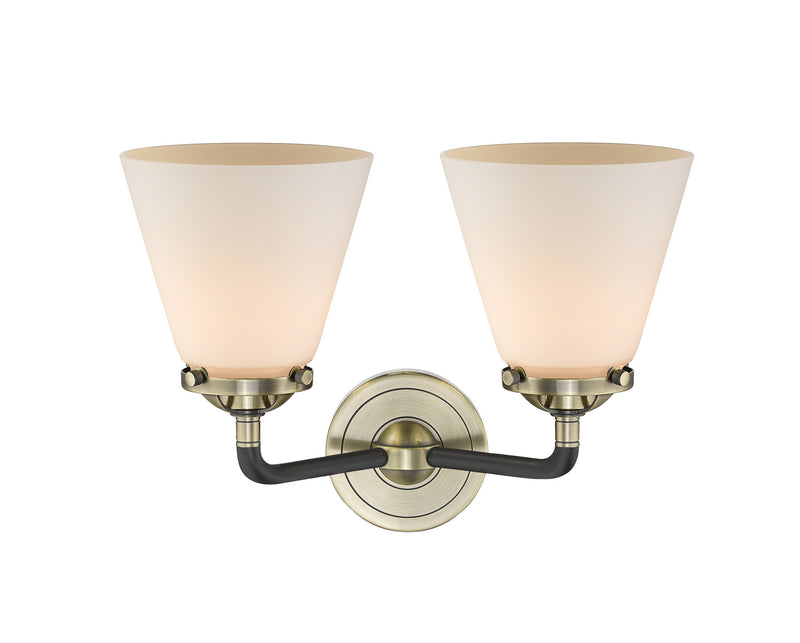 Innovations 284-2W-BAB-G61 Two Light Bath Vanity, Black Antique Brass