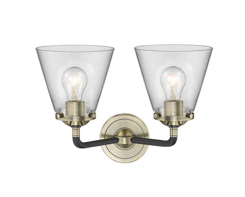 Innovations 284-2W-BAB-G62 Two Light Bath Vanity, Black Antique Brass