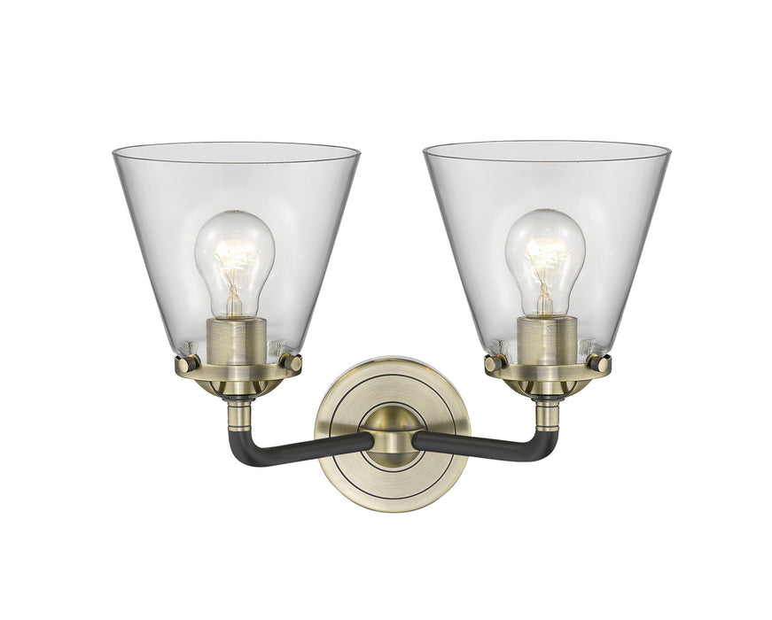 Innovations 284-2W-BAB-G62 Two Light Bath Vanity, Black Antique Brass