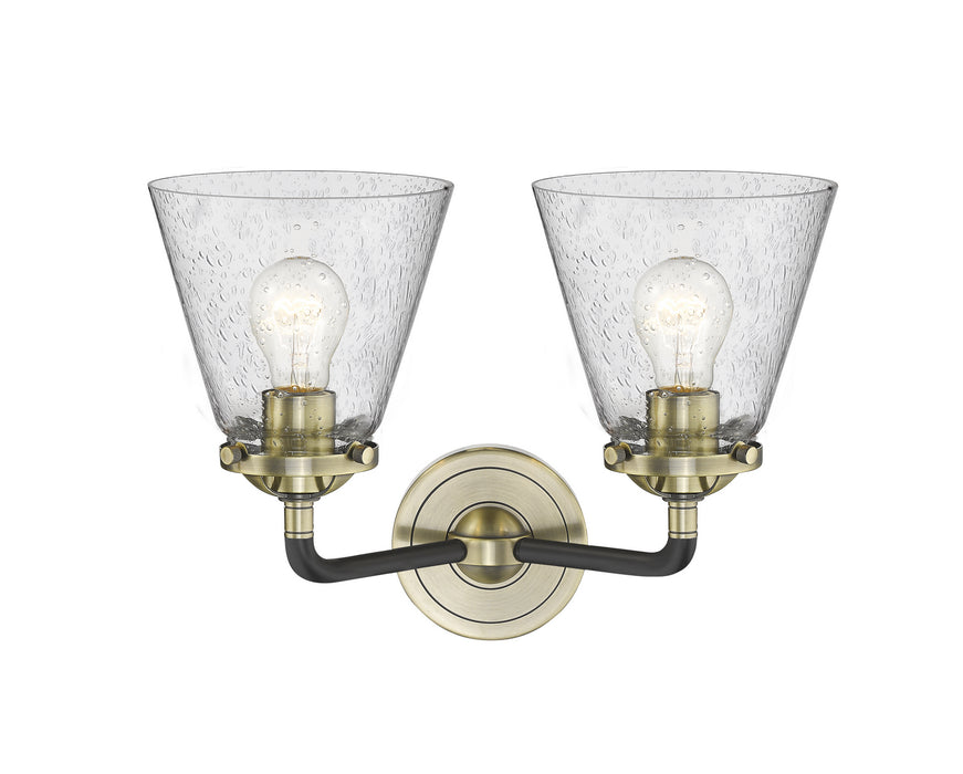 Innovations 284-2W-BAB-G64 Two Light Bath Vanity, Black Antique Brass