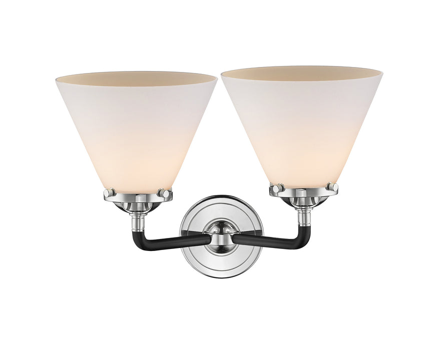 Innovations 284-2W-BPN-G41 Two Light Bath Vanity, Black Polished Nickel