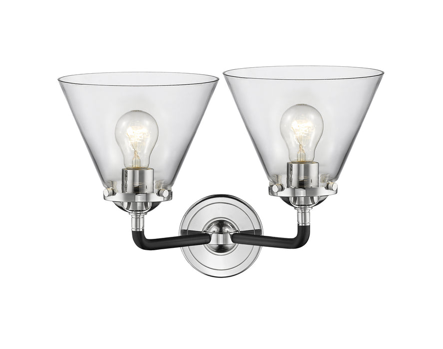 Innovations 284-2W-BPN-G42 Two Light Bath Vanity, Black Polished Nickel