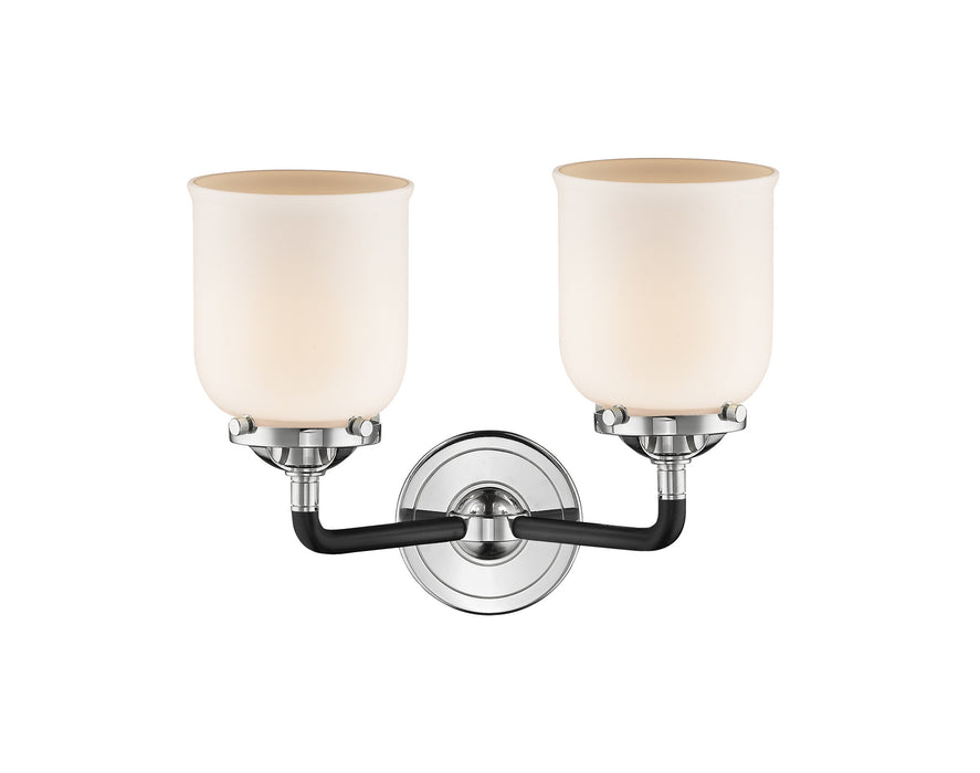 Innovations 284-2W-BPN-G51 Two Light Bath Vanity, Black Polished Nickel