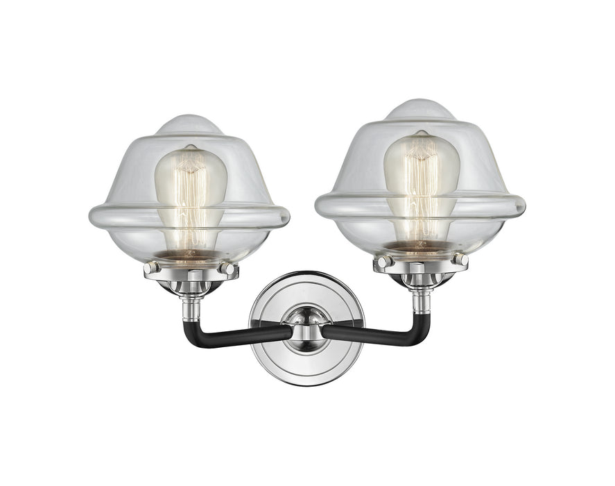 Innovations 284-2W-BPN-G532 Two Light Bath Vanity, Black Polished Nickel