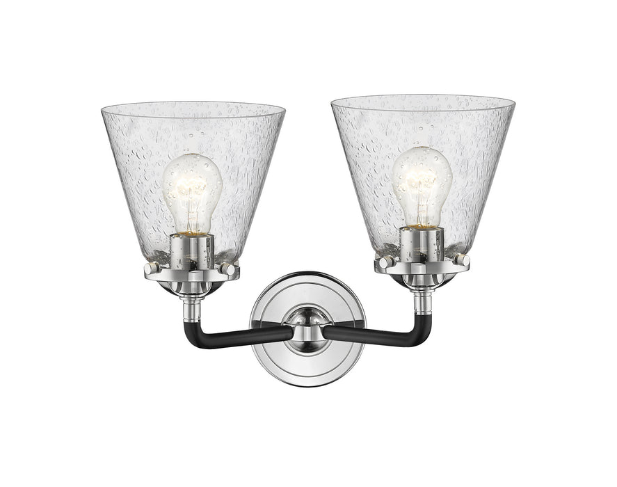 Innovations 284-2W-BPN-G64 Two Light Bath Vanity, Black Polished Nickel