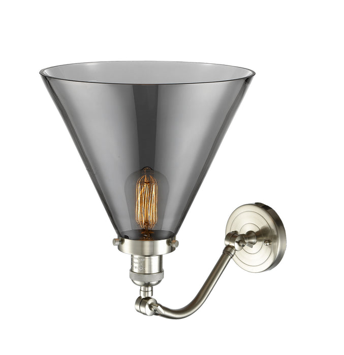 Innovations 515-1W-SN-G43-L One Light Wall Sconce, Brushed Satin Nickel