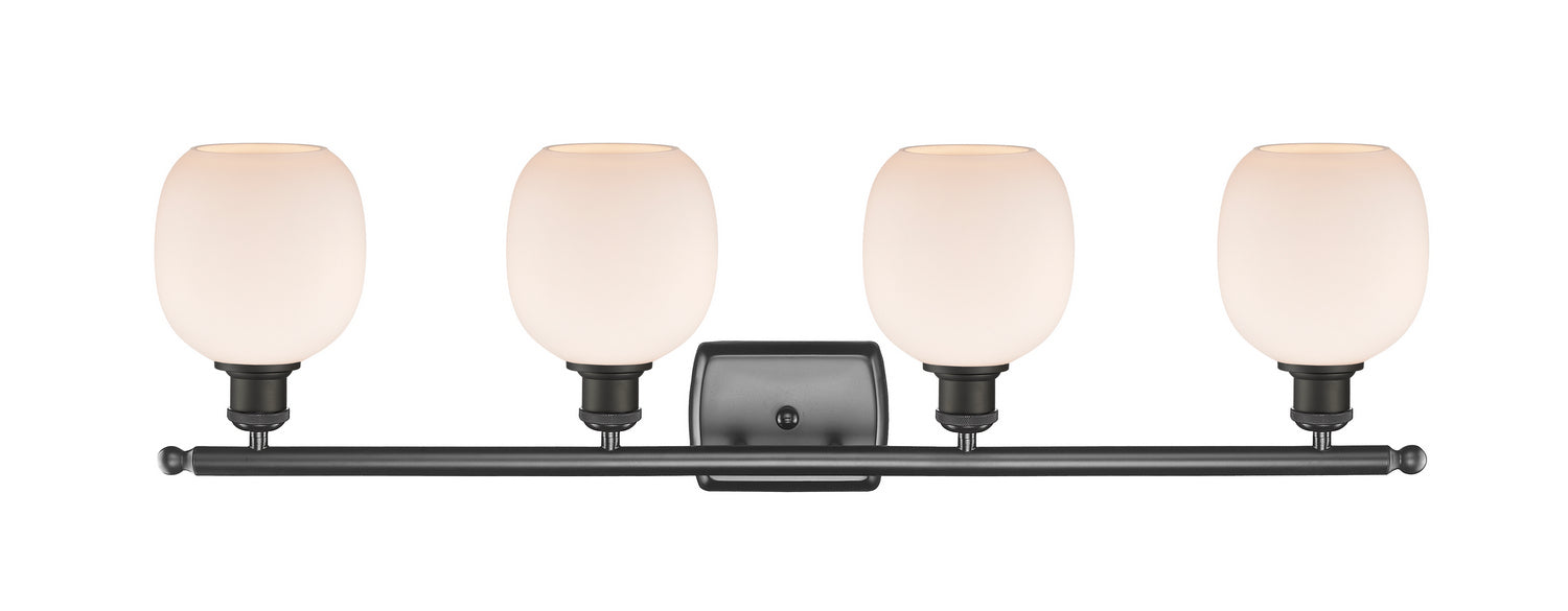 Innovations 516-4W-OB-G101-LED LED Bath Vanity, Oil Rubbed Bronze