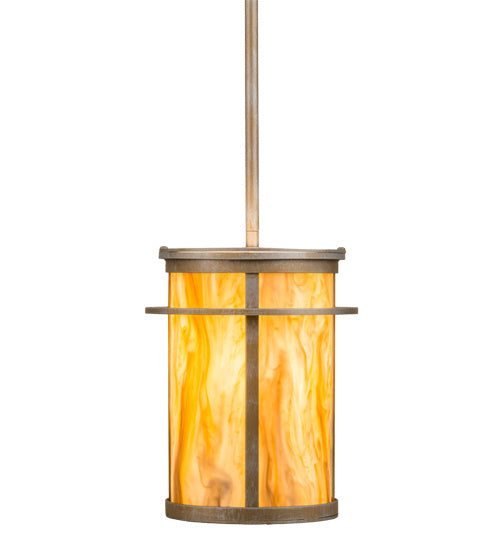 Meyda Tiffany 187506 One Light Pendant, Antique Silver