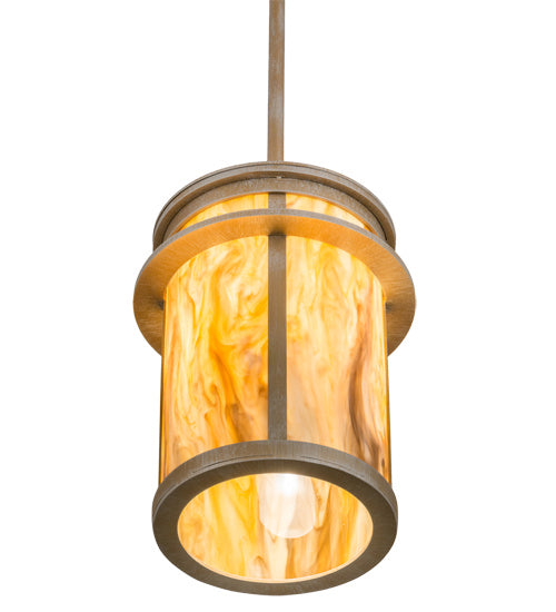 Meyda Tiffany 187506 One Light Pendant, Antique Silver