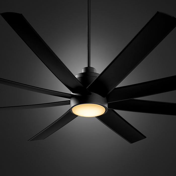 Oxygen 3-100-15 70" Ceiling Fan, Black