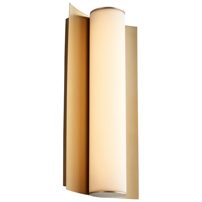 Oxygen 3-5020-40 LED Wall Sconce, Aged Brass