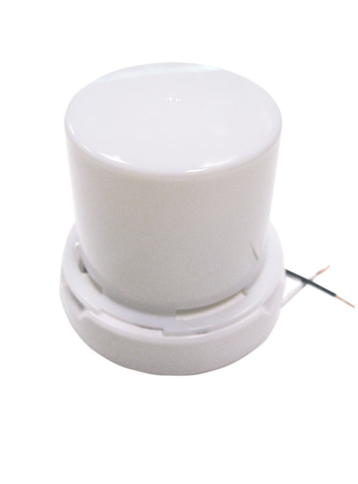 Satco 90-2615 One Light Flush Mount, White