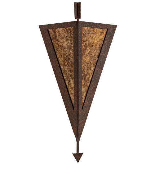 Meyda Tiffany 180204 One Light Wall Sconce, Rusty Nail