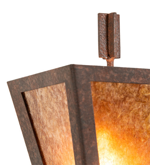 Meyda Tiffany 180204 One Light Wall Sconce, Rusty Nail