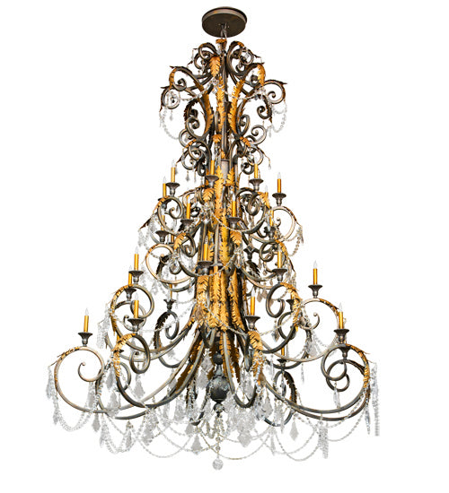 Meyda Tiffany 213272 32 Light Chandelier, French Bronze
