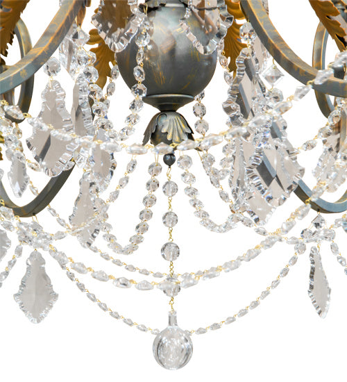 Meyda Tiffany 213272 32 Light Chandelier, French Bronze