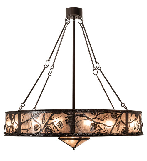 Meyda Tiffany 214355 19 Light Chandel-Air, Mahogany Bronze