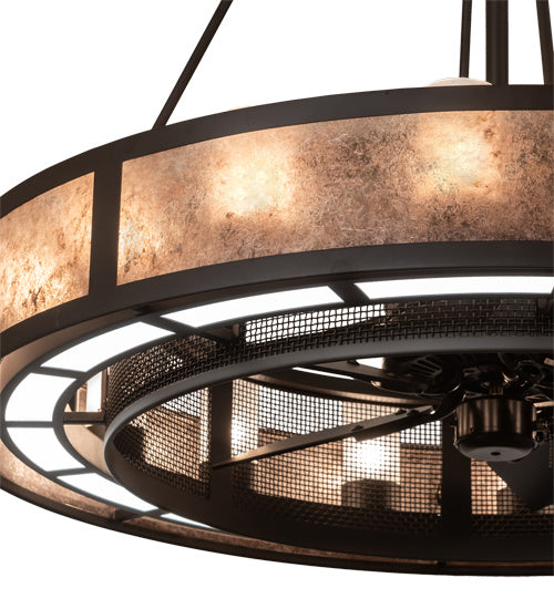 Meyda Tiffany 215353 16 Light Chandel-Air, Oil Rubbed Bronze