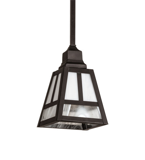 Meyda Tiffany 215714 One Light Pendant, Craftsman Brown