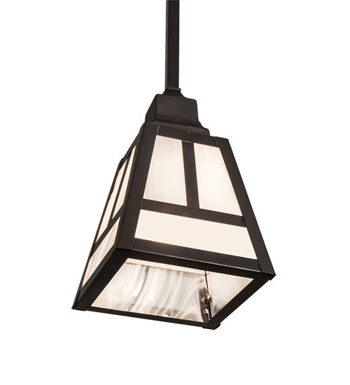 Meyda Tiffany 215714 One Light Pendant, Craftsman Brown