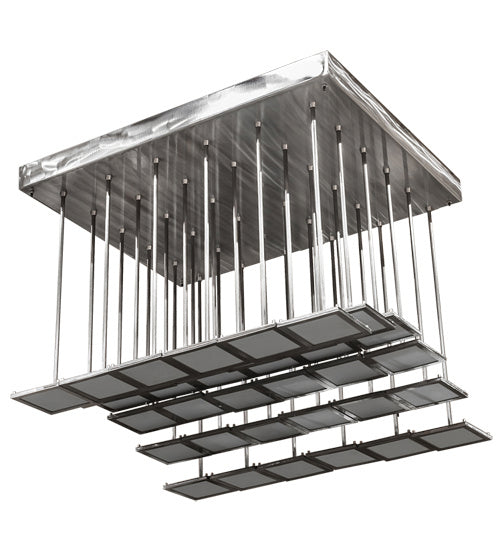 Meyda Tiffany 216326 LED Ceiling Fixture, Alloy Wheel Clear Coat
