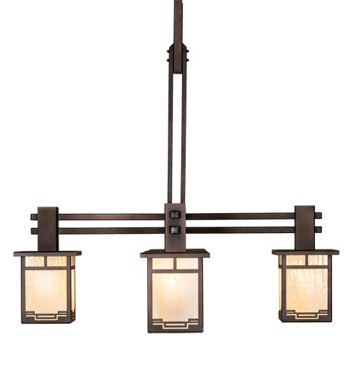 Meyda Tiffany 217475 Five Light Chandelier, Mahogany Bronze