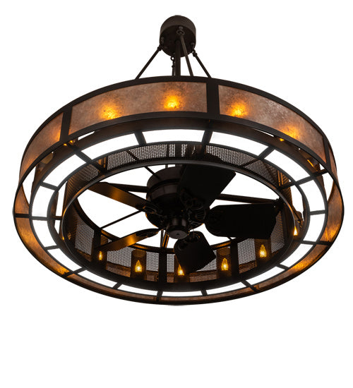 Meyda Tiffany 219425 16 Light Chandel-Air, Oil Rubbed Bronze