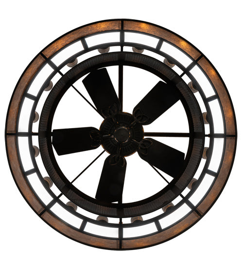 Meyda Tiffany 219425 16 Light Chandel-Air, Oil Rubbed Bronze