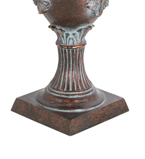 Meyda Tiffany 69693 One Light Table Base, Coppered Bronze