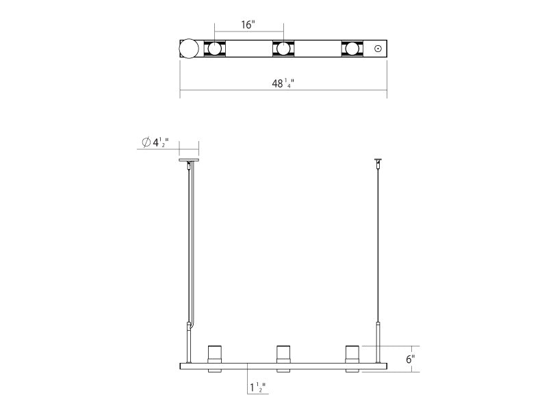 Sonneman 20QWL04B LED Pendant, Satin White