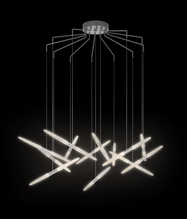 Sonneman 2896.25 LED Pendant, Satin Black