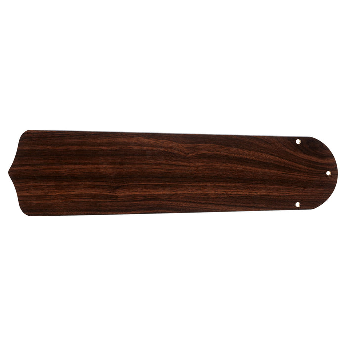 Quorum 5255924111 Fan Blades, Matte Black / Walnut