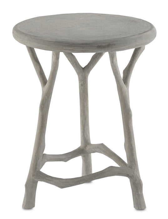 Currey and Company 2000-0020 Accent Table, Portland / Faux Bois