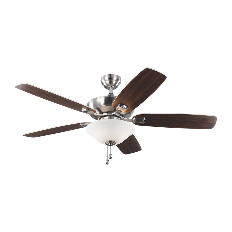 Generation Lighting 5COM52BSD-V1 52" Ceiling Fan, Brushed Steel