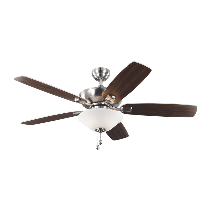 Generation Lighting 5COM52BSD-V1 52" Ceiling Fan, Brushed Steel