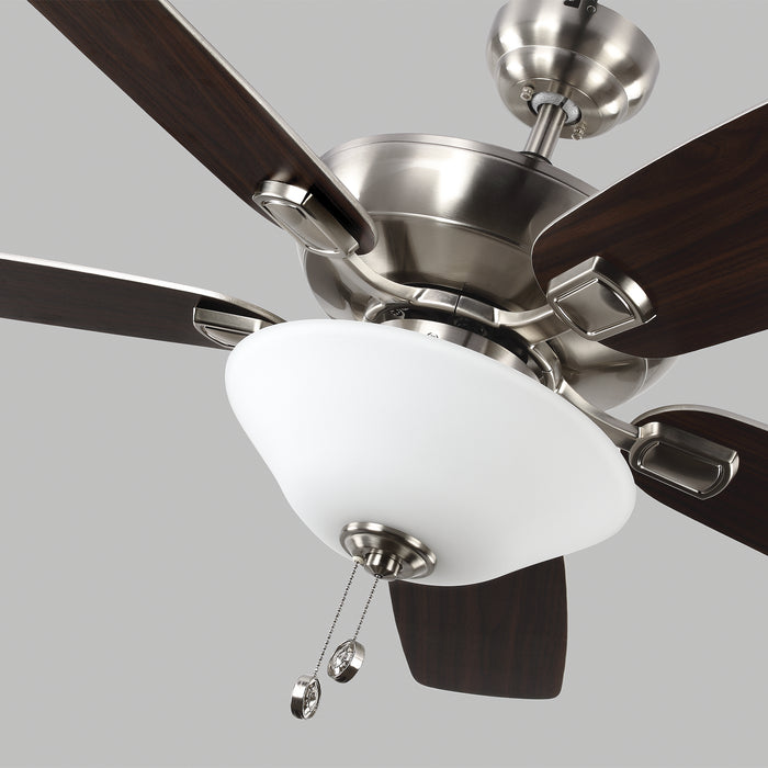 Generation Lighting 5COM52BSD-V1 52" Ceiling Fan, Brushed Steel
