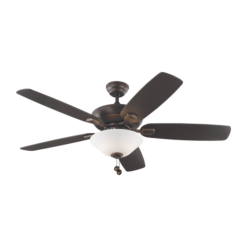 Generation Lighting 5COM52RBD-V1 52" Ceiling Fan, Roman Bronze