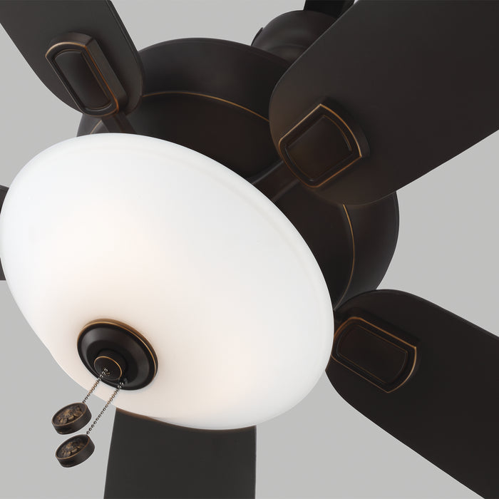 Generation Lighting 5COM52RBD-V1 52" Ceiling Fan, Roman Bronze