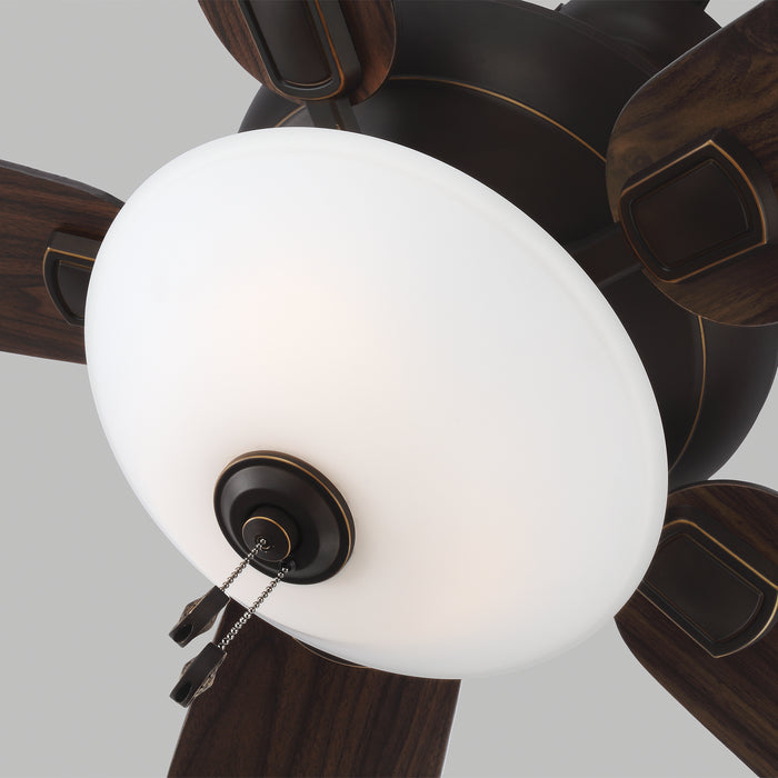 Generation Lighting 5COM52RBD-V1 52" Ceiling Fan, Roman Bronze