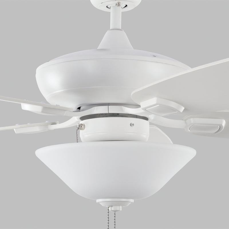 Generation Lighting 5COM52RZWD-V1 52" Ceiling Fan, Matte White