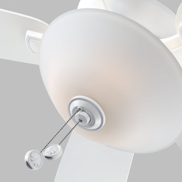 Generation Lighting 5COM52RZWD-V1 52" Ceiling Fan, Matte White