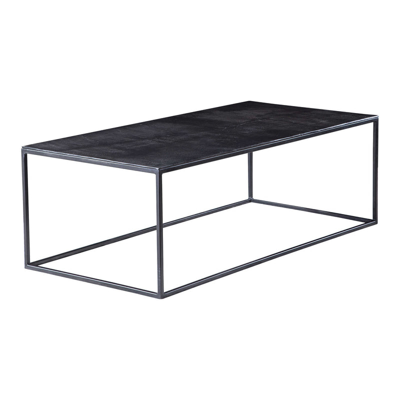 Uttermost 25048 Coffee Table, Aged Black Iron