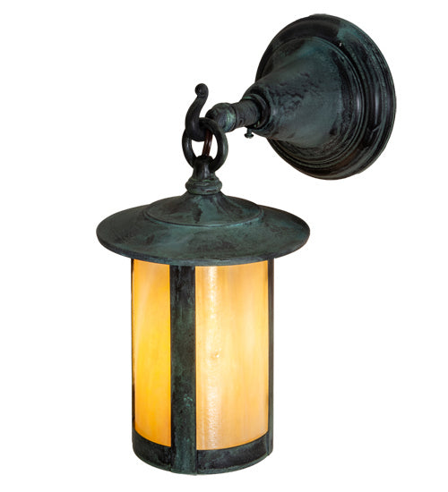 Meyda Tiffany 3620 One Light Wall Sconce, Craftsman Verdigris