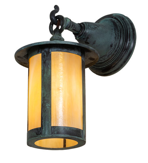 Meyda Tiffany 3620 One Light Wall Sconce, Craftsman Verdigris