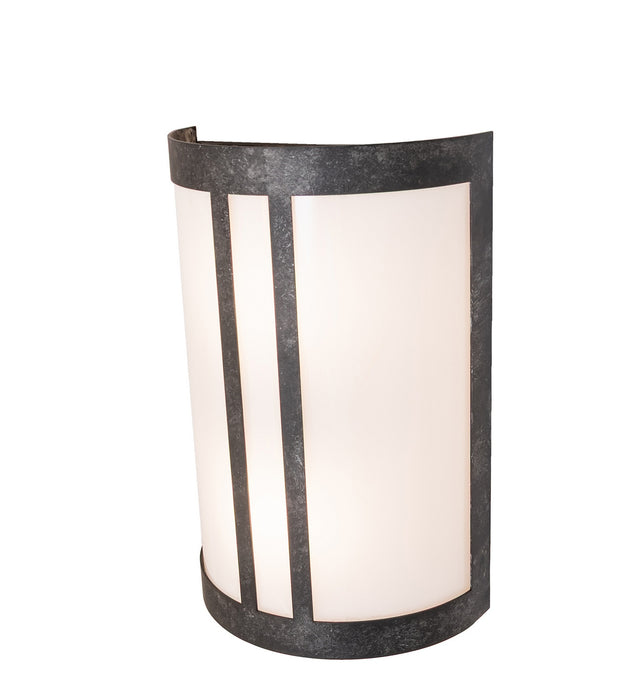 Meyda Tiffany 117158 Two Light Wall Sconce, Smoke